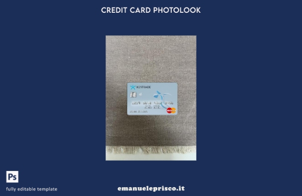 stile verificato Belgio Keytrade modello frontale photolook mastercard della ban